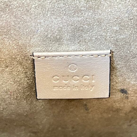 Gucci GG Supreme Monogram Mini Dionysus Shoulder Bag Taupe - Picture 9 of 11
